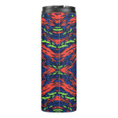 Vet en levendig Maximalistische Mode Thermosbeker (Achterkant)