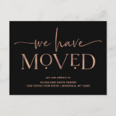 Vet en modern | Briefkaart "Verhuisaankondiging" (Voorkant)