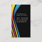 Vet en modern Visitekaartje (Achterkant)