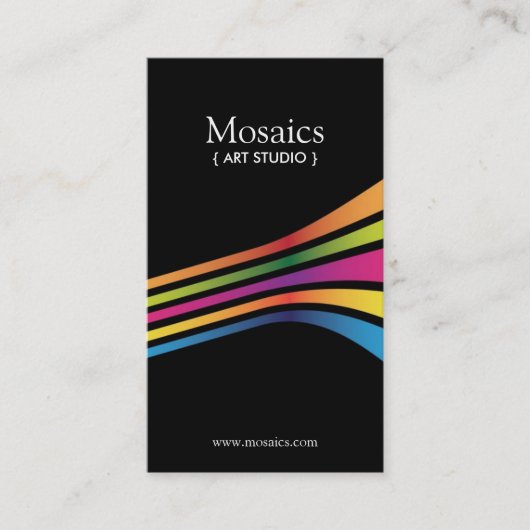 Vet en modern Visitekaartje (Voorkant)