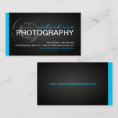 Vet en modern Visitekaartje voor fotograaf (Voorkant / Achterkant)
