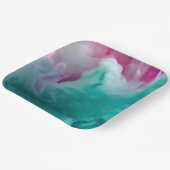 Vet en mooi 9" vierkant papier Bord (Gebogen)