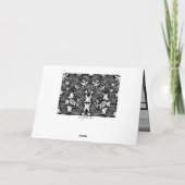 Vet en mooi Dank u Foto Notecard Bedankkaart (Achterkant)