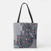 "Vet en mooi schouderbedrukt Tas" "Artful C Tote Bag (Achterkant)