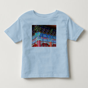 Vet en mooi van een paleis in Seoul op een Kinder Shirts