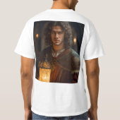 Vet en stijlvol" "De Trendsetter" T-shirt (Achterkant)