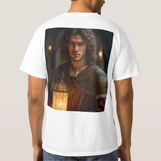 Vet en stijlvol" "De Trendsetter" T-shirt (Achterkant)