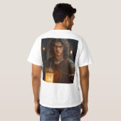 Vet en stijlvol" "De Trendsetter" T-shirt (Achterkant volledig)