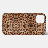 Vet en stijlvol: Leopard Print Hoesje (Achterkant (horizontaal))