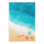 Vet en stijlvol mini-klembord schrijven mini klembord (Achterkant)