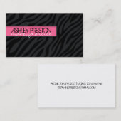 Vet en stijlvol Visitekaartje voor het afdrukken v (Voorkant / Achterkant)