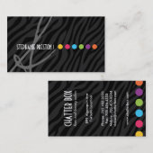 Vet en stijlvol Visitekaartje voor het afdrukken v (Voorkant / Achterkant)