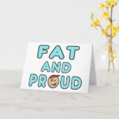 Vet en trots kaart (Gele Bloem)