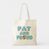 Vet en trots tote bag (Achterkant)