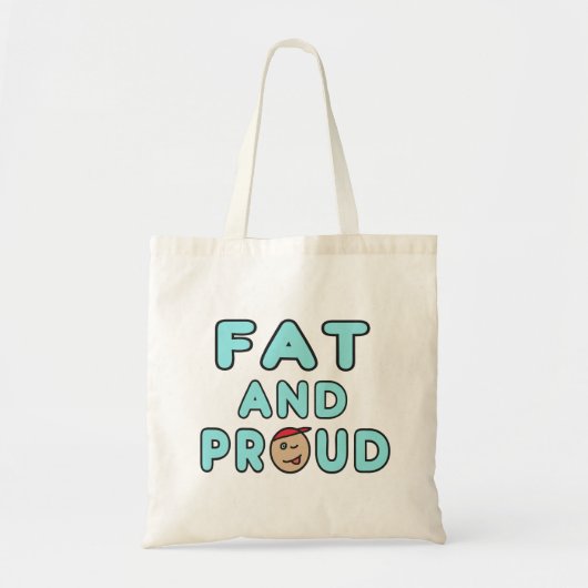 Vet en trots tote bag (Voorkant)