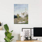  vet en twee kikkers, Retrofairtalk Poster (Thuiskantoor)