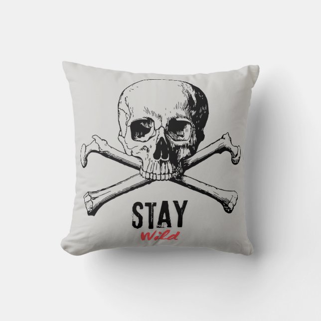 Vet en uniek interieur kussen (Voorkant)