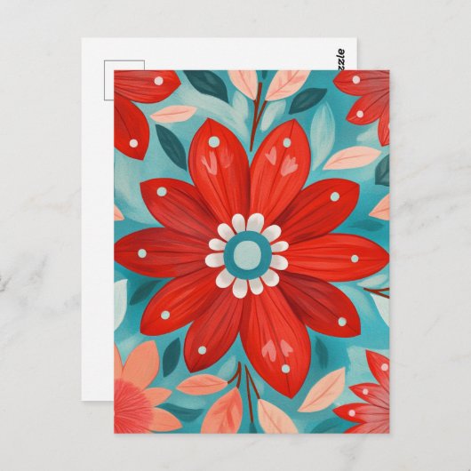 Vet en vreugdevol #138 briefkaart (Voorkant / Achterkant)