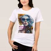 Vet en zelfverzekerd T-shirt (Voorkant)