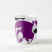 Vet enkele Paarse koeien Koffiemok (Center)