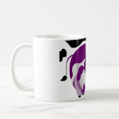 Vet enkele Paarse koeien Koffiemok (Links)