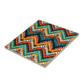 Vet Etnische Native Tribal Patroon Tegeltje (Zijkant)