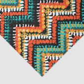 Vet Etnische Native Tribal Patroon Tissuepapier (Detail)