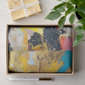 Vet Feministische Gouden Kroon Decoupage Tissuepapier (Geschenk)