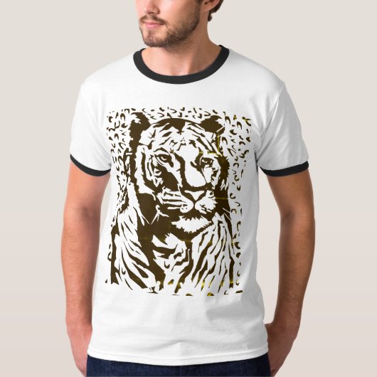 Vet & Fierce Tiger T-shirt (Voorkant)