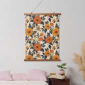 Vet Floral Geometry Tapestry Hangend Wandkleed (Slaapkamer)