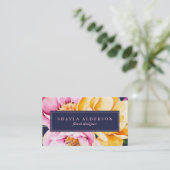 Vet Floral | Gepootte olijven | Visitekaartje (Staand voorkant)