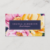 Vet Floral | Gepootte olijven | Visitekaartje (Voorkant)