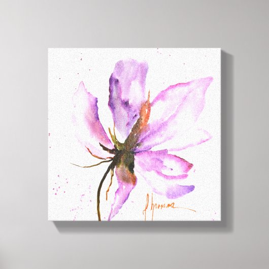 Vet Floral IV Canvas Afdruk (Voorkant)
