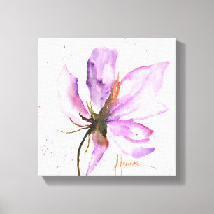 Vet Floral IV Canvas Afdruk
