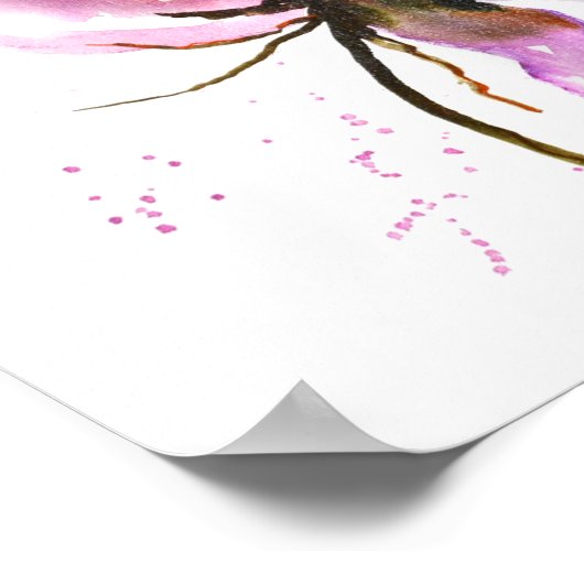 Vet Floral IV Poster (Hoek)