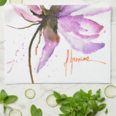 Vet Floral IV Theedoek (Gevouwen)