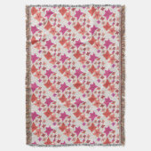Vet Floral Pattern Deken (Voorkant Verticaal)