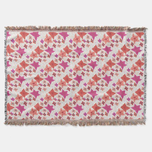Vet Floral Pattern Deken (Voorkant)