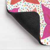 Vet Floral Pattern Muismat (Hoek)