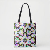 Vet Floral Tote Bag (Voorkant)