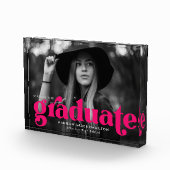 Vet Fuchsia Typografie Afstuderen Fotoblokken (Rechts)