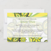 Vet geel groen Vrijgezellenfeest voor ontpitten Kaart (Voorkant)