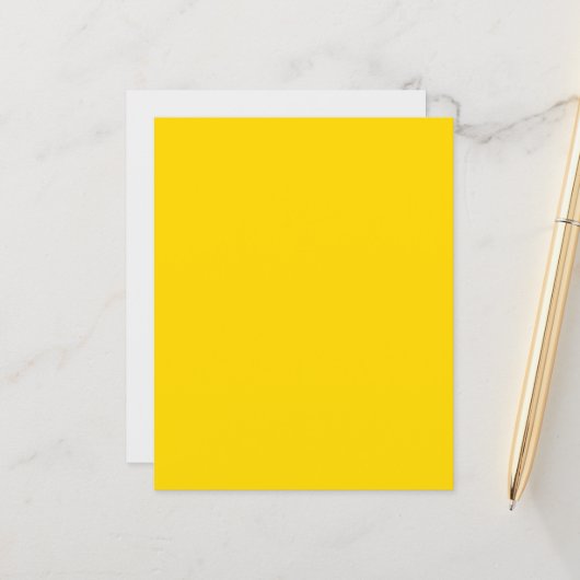 Vet Geel & Wit Evenementenpapier – (Voorkant / Achterkant in situ)