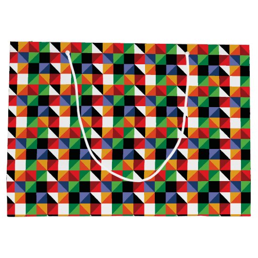 Vet gekleurd patroonAfstudeerder Groot Cadeauzakje (Achterkant)