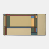 Vet gekleurde vakman stijl bureaumat (Voorkant)