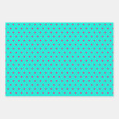 Vet gekleurde vrolijke kerst inpakpapier vel (Voorkant 2)