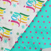 Vet gekleurde vrolijke kerst inpakpapier vel