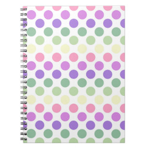 Vet Genderfae Pride Flag Kleuren Polkadots Notitieboek