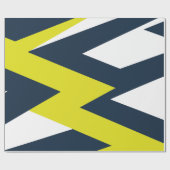 Vet geometrisch Abstract patroon Cadeaupapier (Vlak)