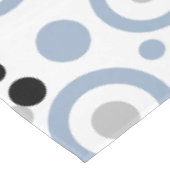 Vet geometrisch leisteen blauw tafelkleed (Gekanteld)